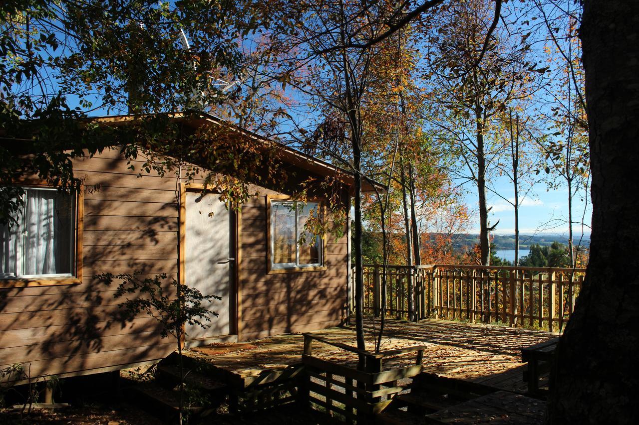 Cabanas Mas Ke Miel Población Lago Ranco Exterior foto
